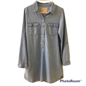 Girl Krazy light denim dress size Medium